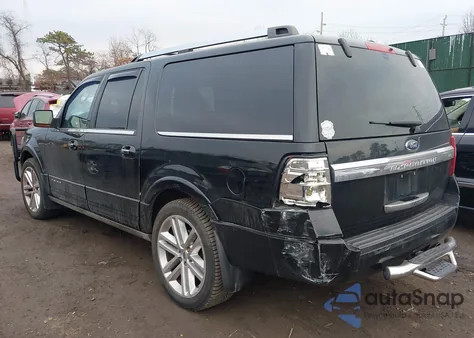 2017 Ford Expedition El Platinum from USA, damaged, VIN 1FMJK1MT3HEA46084